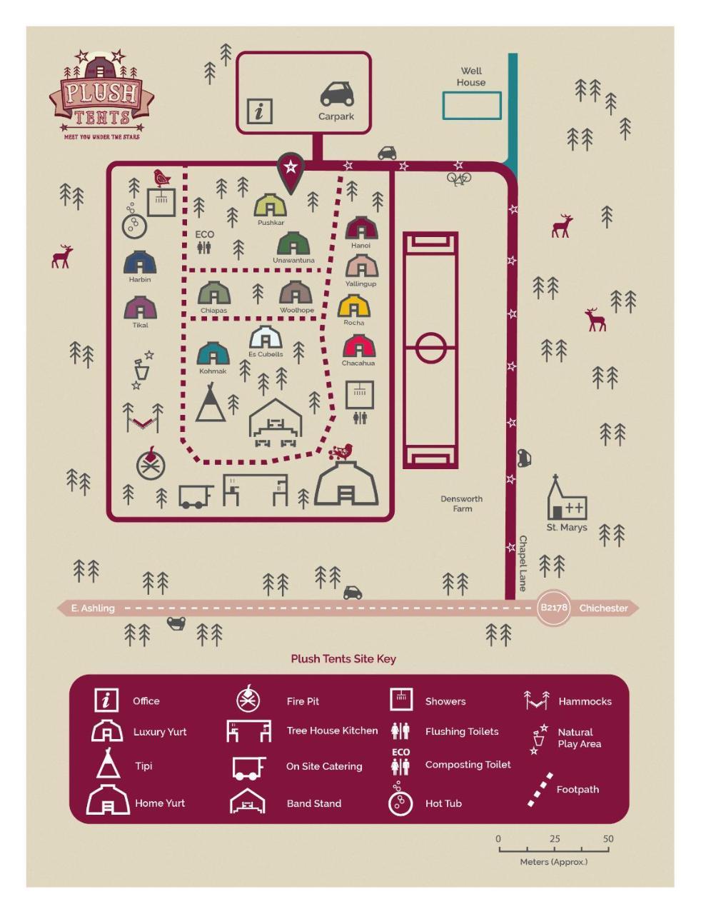 Plush Tents Yurt Village Τσίτσεστερ Εξωτερικό φωτογραφία